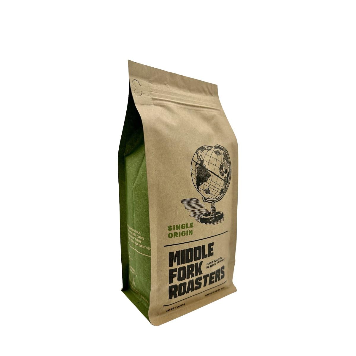 Brazil Canaan Estate - Roasted by Middle Fork Roasters - Freshly Ground Coffee - 12 Ounce Bag
