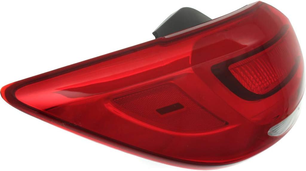 CarLights360 For 2014-2016 KIA Sportage Tail Light Driver Side Bulbs Included DOT Certified KI2804121 | 92401-3W520EX|LX