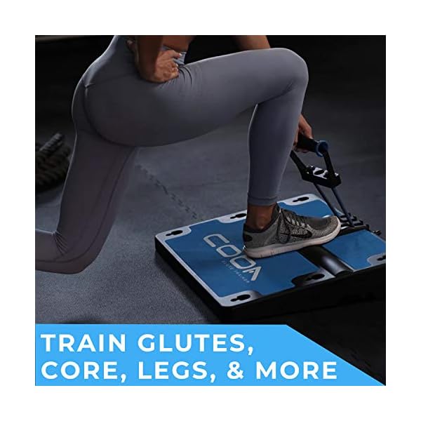 CoBa-GLUTE-Trainer-Full-Home-Workout-System-Core-Booty-Exercise-Machine-Resistance-Band-Full-Body-Trainer COBA Board GLUTE Trainer - Full Home Workout System, Core & Booty Exercise Machine, Portable Home Gym Resistance Band Full Body Trainer