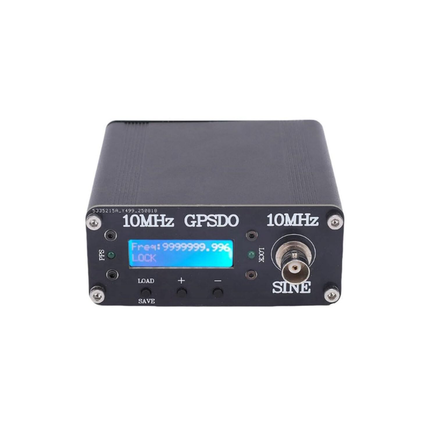 VIDOO Oscilador Disciplinado GPS Alta Precisión 10MHz 0001Hz con Módulo Dual ATGM336H Salida TCXO Estable Señal 1PPS para Calibración