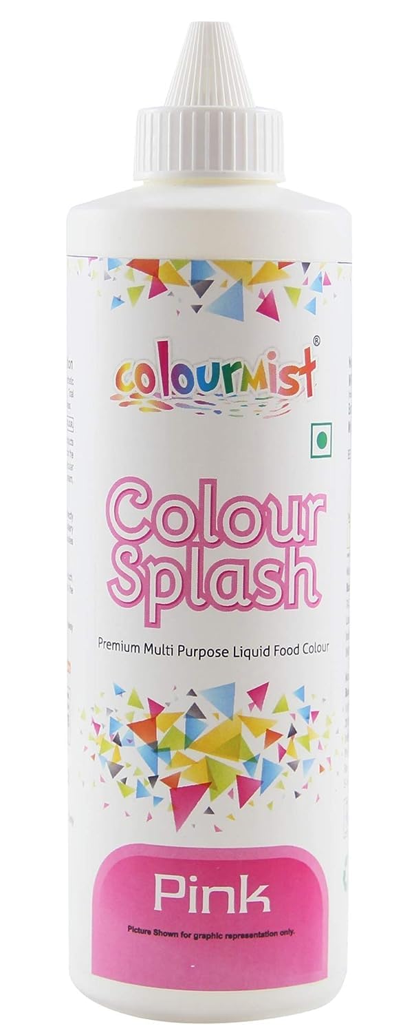 Colourmist Colour Splash Premium Mutipurpose Liquid Food Colour (Pink) | 200 Gm, Pack of 1 (B0CNTJDCLW) Amazon Price History, Amazon Price Tracker