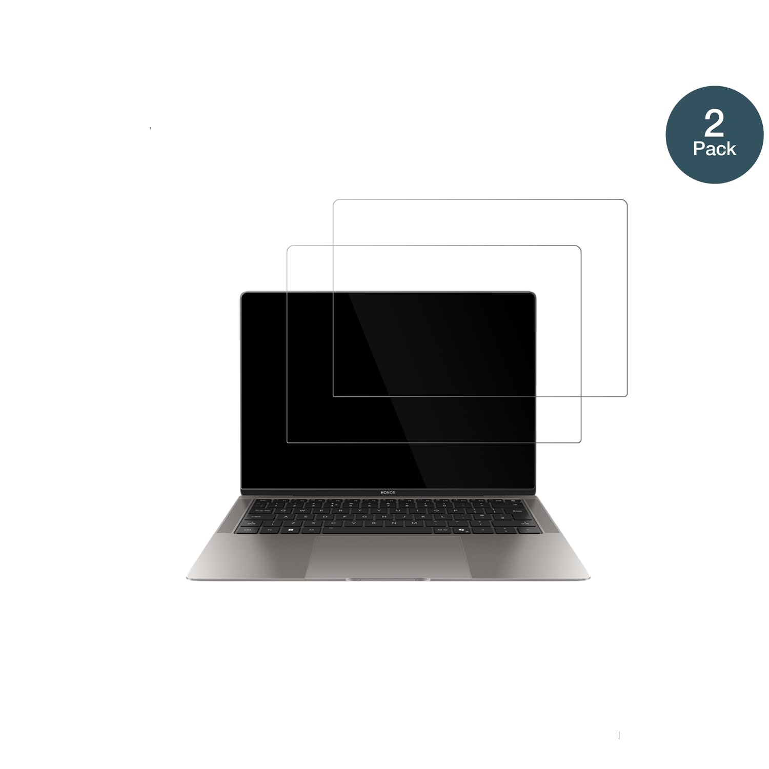 dipos 2x Pellicola Protettiva 9H trasparente per Honor MagicBook Art 14 | Non si rompe e non si scheggia, non è vero vetro, Anti-Shock, si adatta perfettamente, antigraffio, senza bolle, autoadesiva