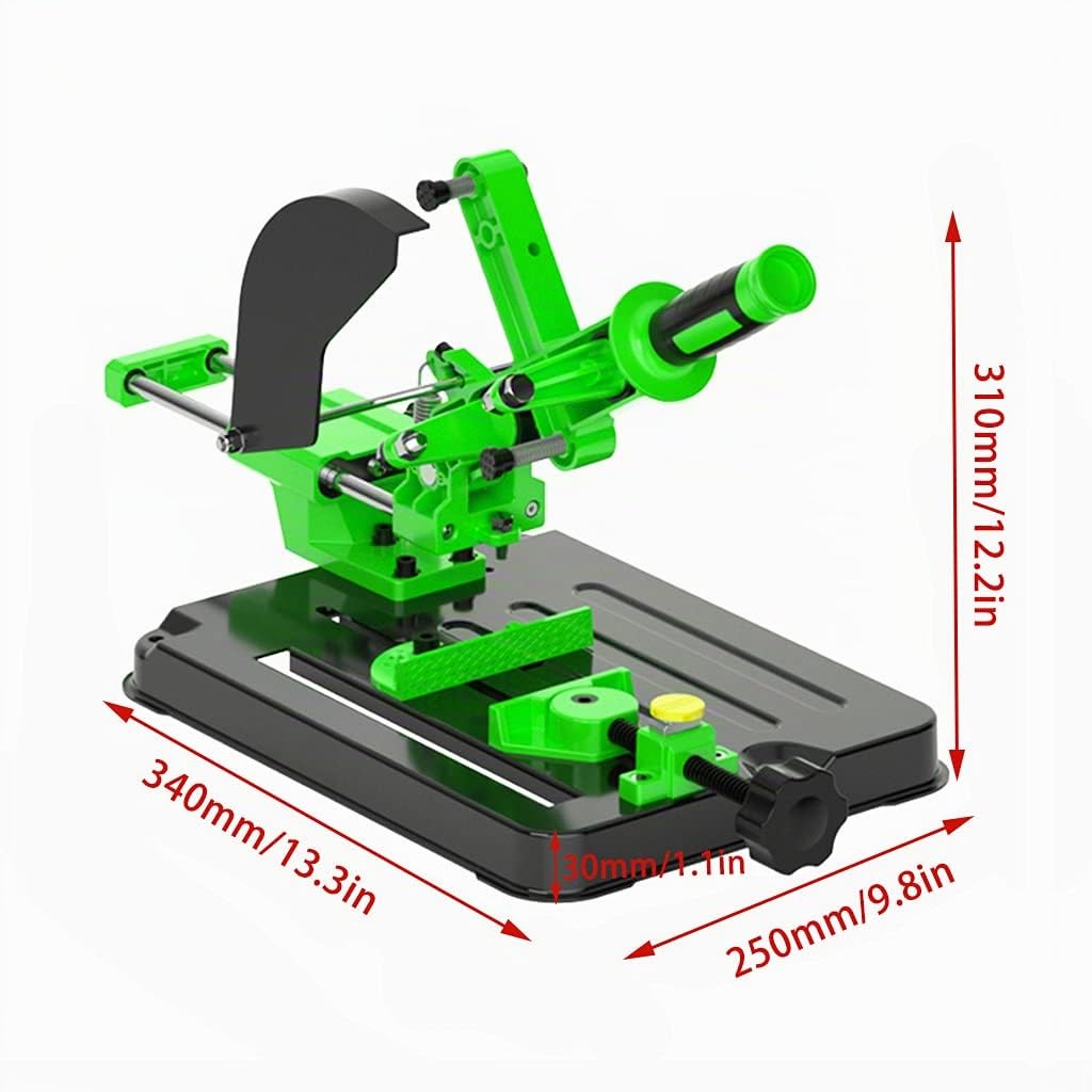 Supporto per Smerigliatrice Angolare, 100/125 mm, Multifunzione, Barra di Trazione