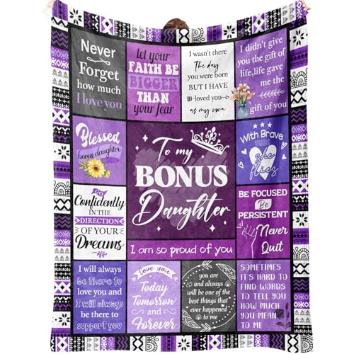 Flpoxzd Bonus Daughter Gifts, Step Daughter Gifts from Stepmom Stepdad on Christmas...