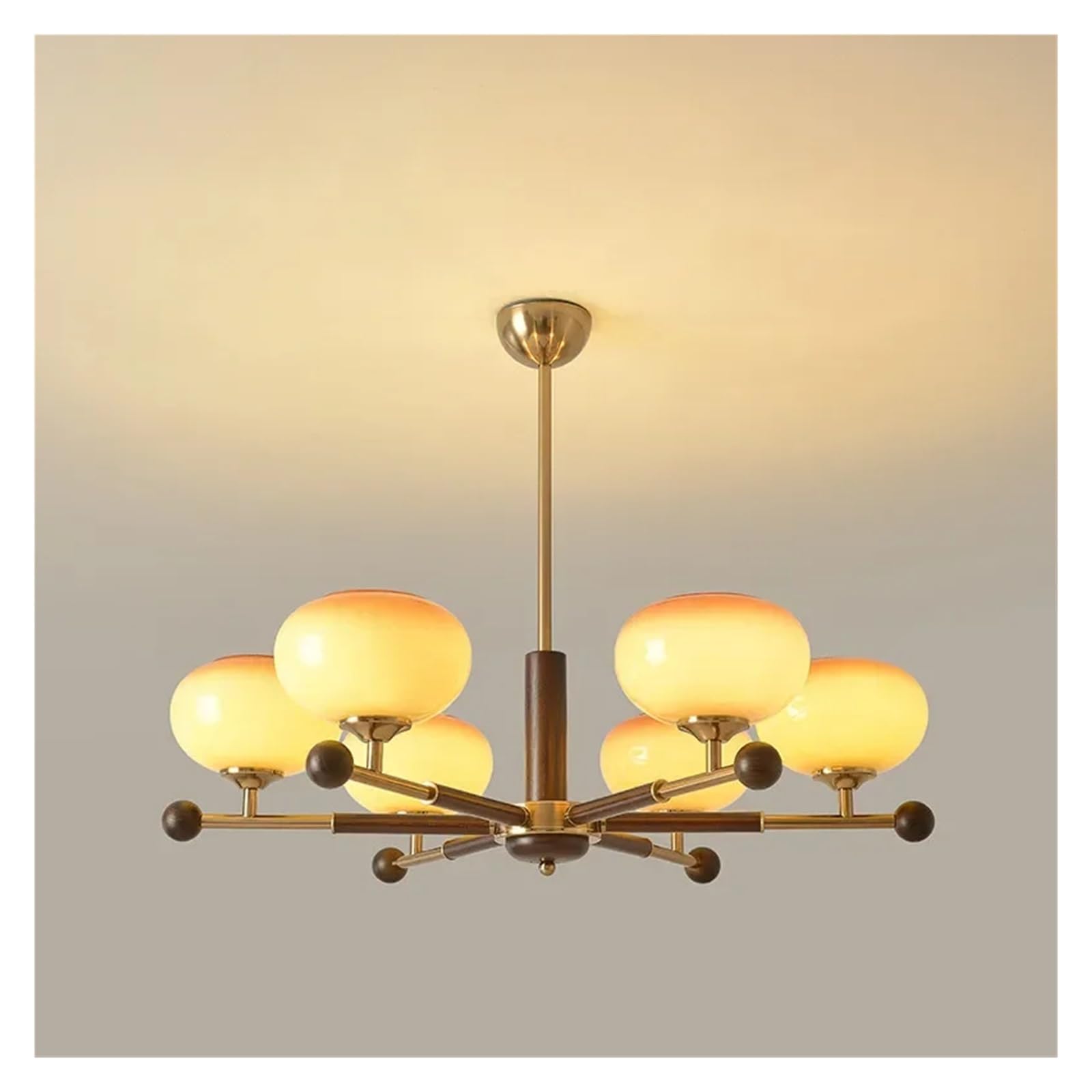 Lampada a sospensione contemporanea, stile creativo americano, ideale per soggiorno, sala da pranzo, camera da letto, hotel, villa, bar, semplice lampadario artistico per la casa, lusso (3 luci interc