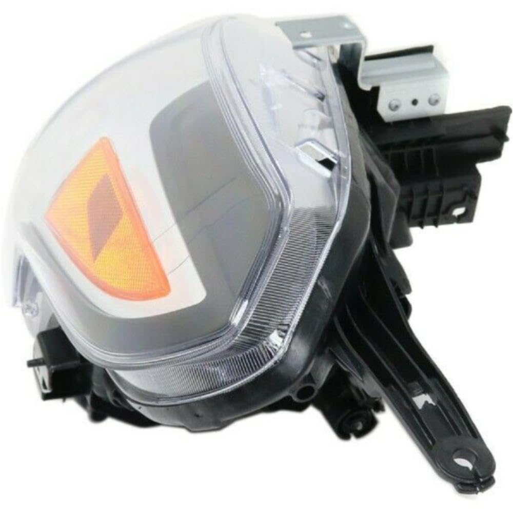 Amazon.com: Ecueze Halogen Headlight Lamp Assembly LH LF Driver  