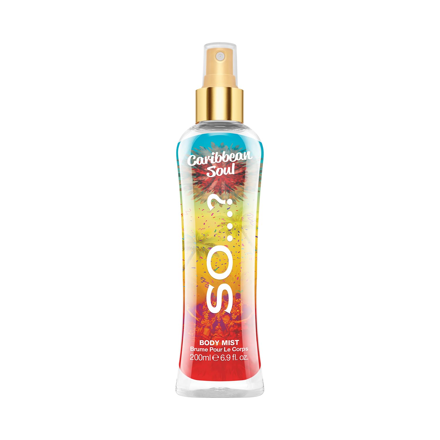 So…? Summer Escapes Women's Caribbean Soul Body Mist – Captivating & Refreshing Fragrance Spray for an Exotic Summer Glow, 200ml
