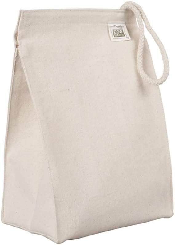 EcoBags Products Organic Cotton Lunch Bag Home & Kitchen