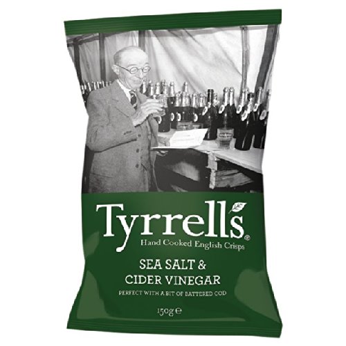 Tyrrells Tyrrell's Chips Cider Vinegar & Salt 150G