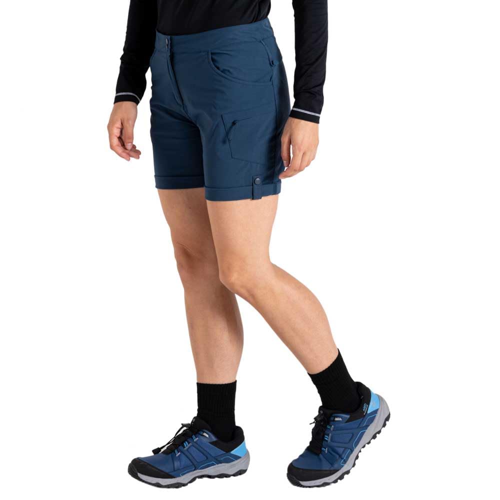 Dare2B Womens Melodic Iii Mountain Active Cargo Shorts, Blue, 16 EU