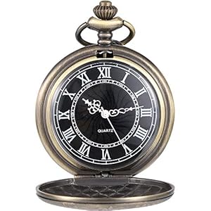 Herren Analog Quarz Taschenuhr