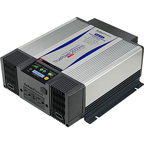 Promariner 06200 True Power Plus Modified Sine Wave Inverter 2000W, 12V #TOP18