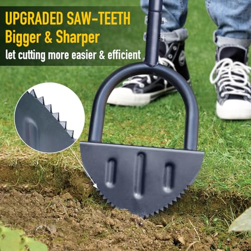 Colwelt Saw-Tooth T-Grip Edger