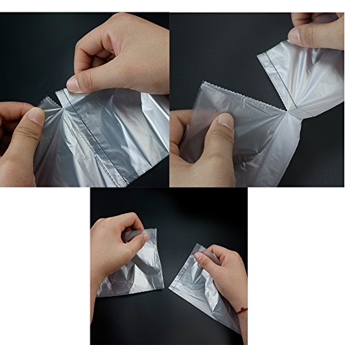 Cand 18 Gallon Clear Trash Bags, 70 Counts