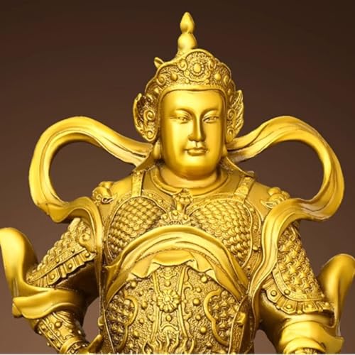 Statue Bouddha Weituo cadeau spirituel idéal pour autel bouddhiste - 6