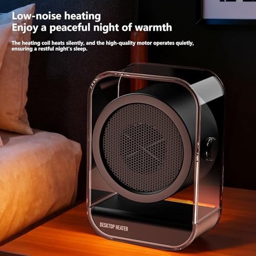 Radiateur portable soufflant multi-niveaux compact pour chambre