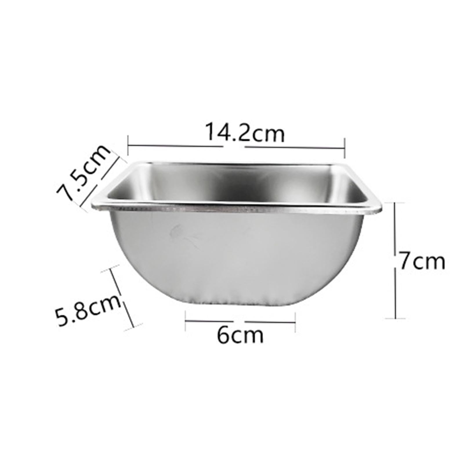 Condiment Jars Contenedor de Especias Servidor de Condimentos Organizador con Tapa Diseño Desmontable Fácil Limpieza Acero Inoxidable Adecuado para Fi, 4 Rejillas, Individual