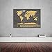 Scratch Off World Map - Personalised Travel Tracker Poster - Remember and Share Your Adventures (Black, 33” x 23”)