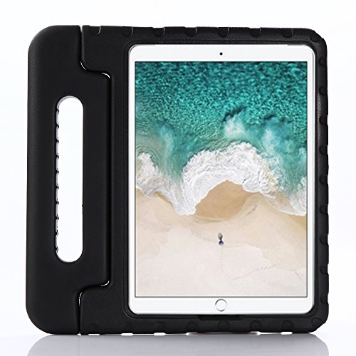 Coque iPad 10.2 antichoc enfant avec poignée convertible noire