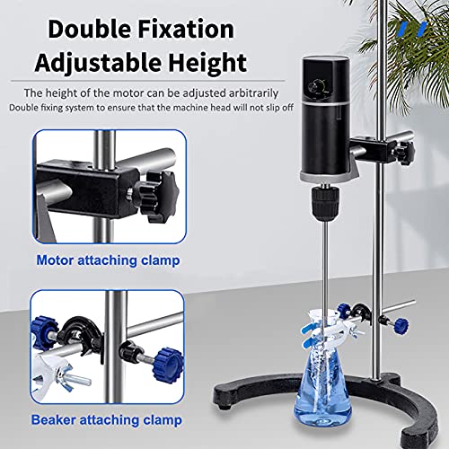 Hanchen SWF-71 Electric Overhead Stirrer, Digital Overhead Stirrer Mixer, Lab Mixer Stirrer thumb #4
