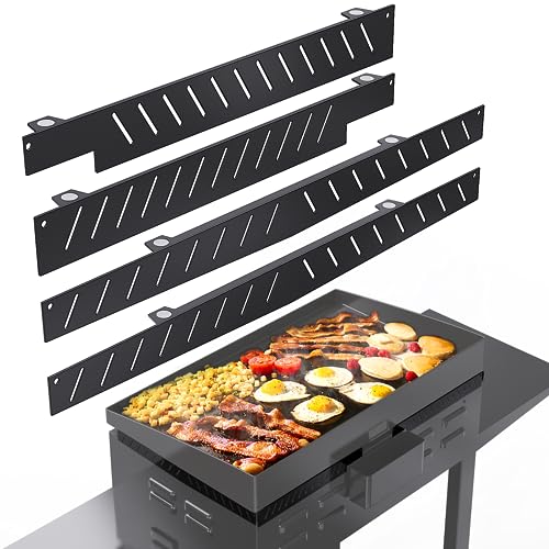 Upgraded Wind Guard for Blackstone 28 Inch Griddle, Magnetic Stainless Steel Wind Screens Protect Flame & Hold Heat, Compatible with Rear Grease Cup Hood and Side Shelf, Gas Saving, Grilling Gifts