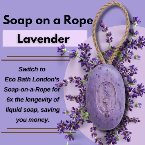 Eco Bath London Holidays Gift Set, Luxurious Bath and Body Care Collection with Natural Sisal Hand Brush - Image 3