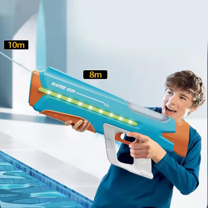 Image of Super Soaker Pro Water Gun - High Pressure, Long-Range, Automatic Water Blaster for Adults and Kids with Ergonomic Grip for Ultimate Comfort During Epic Water Fights