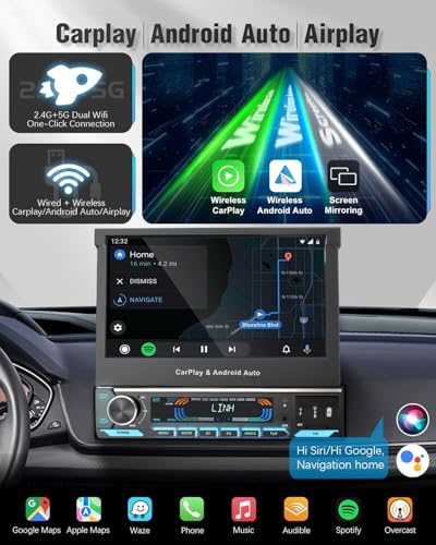 Radio Coche Pantalla Táctil 7" Single Din SOOEMAKA miniatura 4