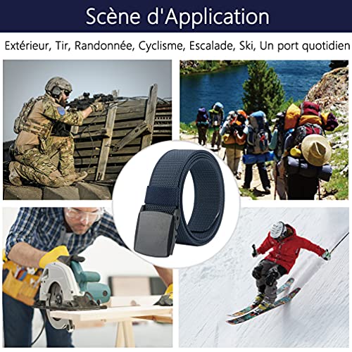 LionVII Cinture Uomo Fibbia in Plastica Cinghia di...