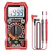 Produktbild Digital Multimeter mit 1999 Zählungen, Strommessgerät Voltmeter für AC/DC Spannung, DC Strom, Durchgang, Widerstand, Diode mit Großes LCD-Anzeige und faltbar Ständer, Spannungsprüfer für Elektriker