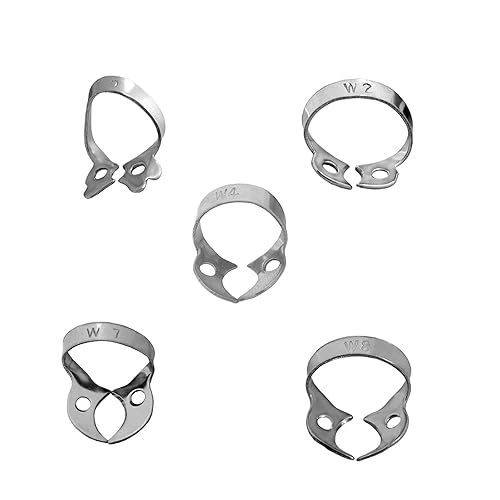 Miniatura 3 de MEDSPO Abrazaderas de goma dentales profesionales  Retractores universales de Brinker higiénico endodóntico  Molares inferiores gingivales de tejido