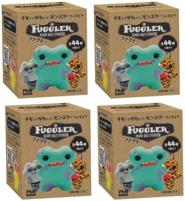 ファグラー フィギュア ミステリーボックス (ver. 1.0) Fuggler Collectible Figures Blind box 全44種(4個セット) ※ どのモンスターが入っているかはお楽しみ！ FG2007 正規品
