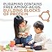 PurAmino Junior Hypoallergenic Toddler Drink, for Severe Food Allergies, Omega-3 DHA, Iron, Immune Support, Unflavored Powder Can, 14.1 Oz (4 Count)