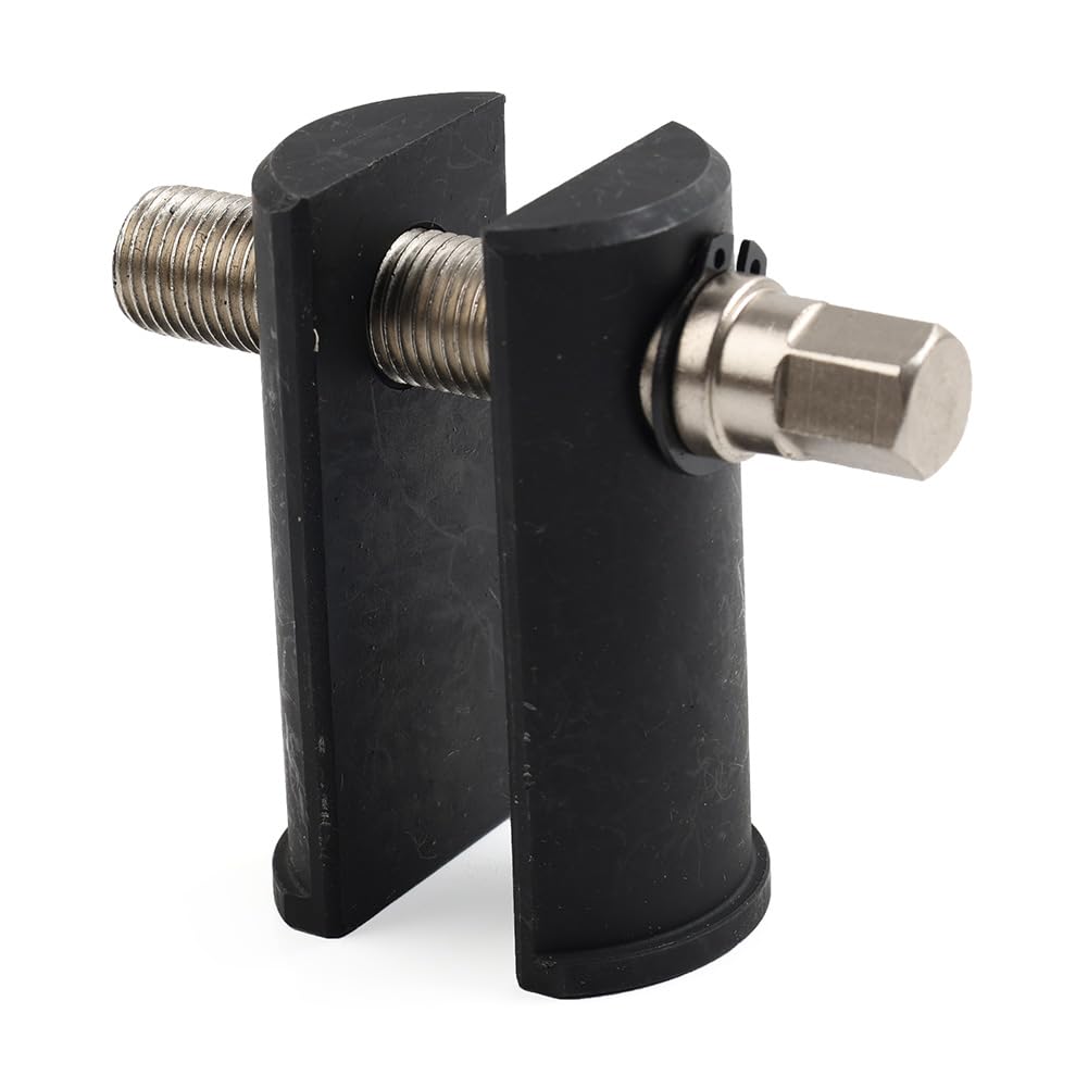Cnfang4 Steering Neck Stem Removal Tool Bearing Race Puller Steel Black For Universal 1-1/8in to 2-5/8in Motorcycle