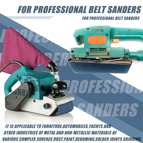 4 pieces 6 x 48 inch sanding belts zirconia metal belt sander paper sander belts 1 for 40 60 80 120 grits for metal wood cars furniture stainless steel