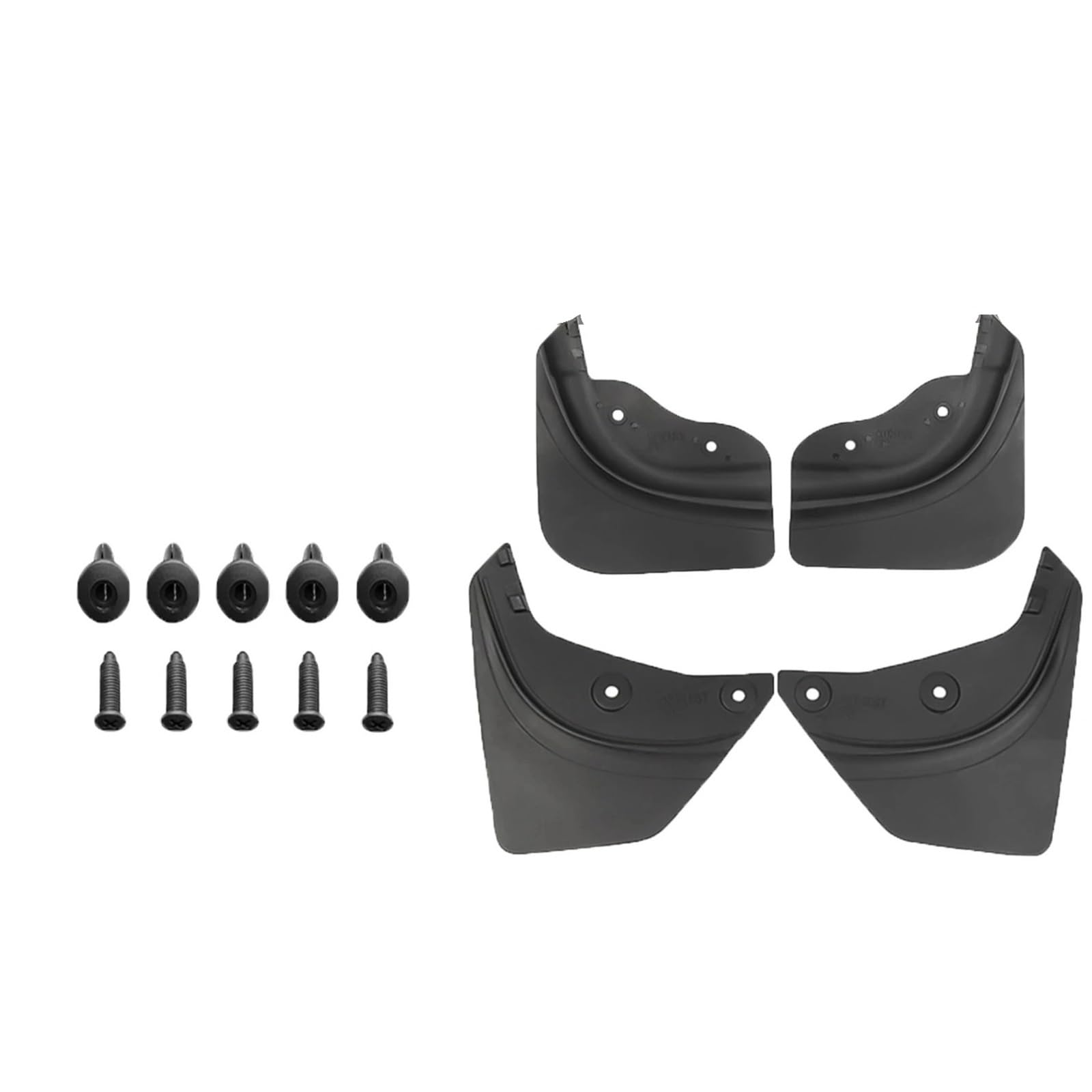 Guardabarros protector de cejas de rueda compatible con Tesla Model 3 2024 6