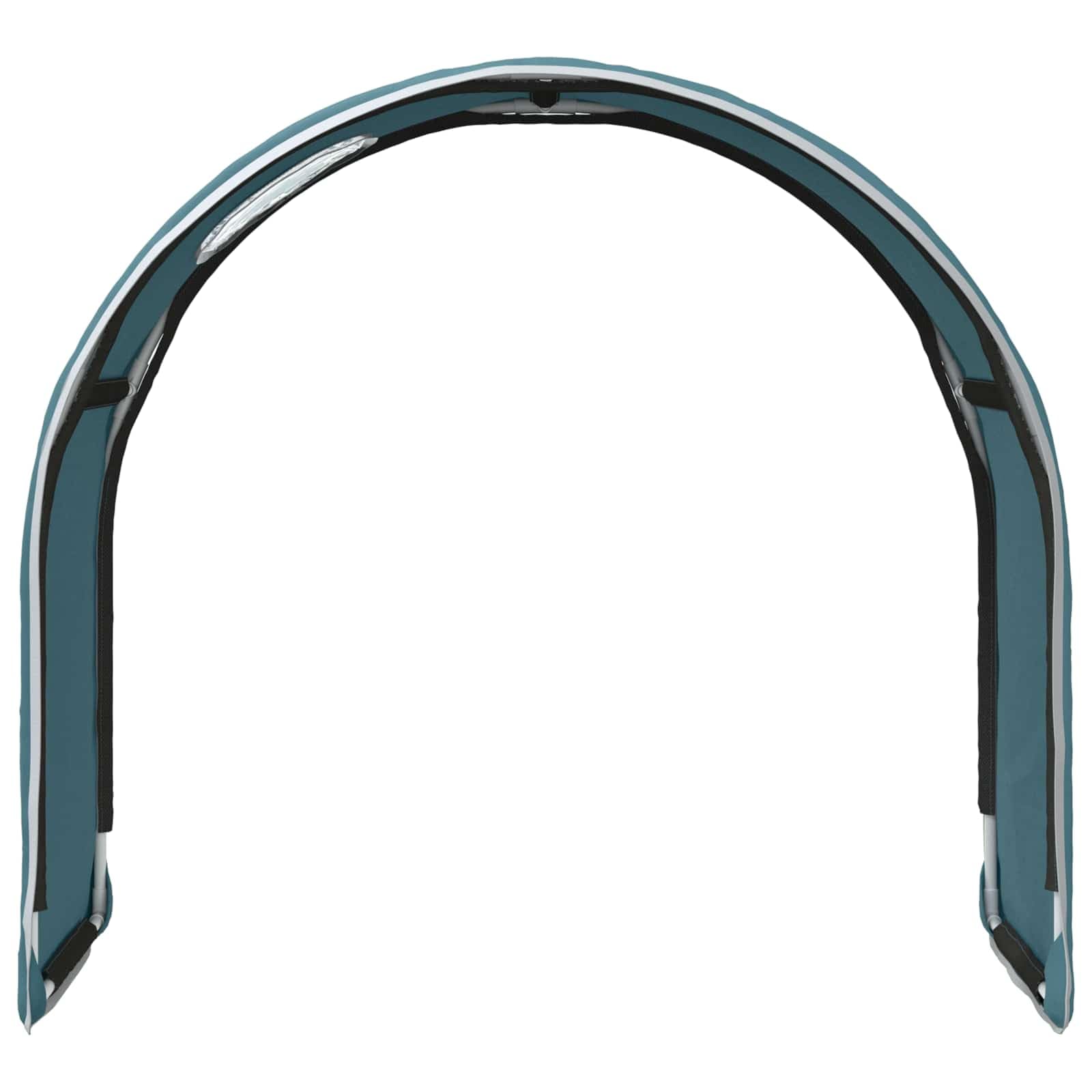 2 túneles de cama azul cielo 211 x 52,5 x 2 cm poliéster interior, accesorio para somier, elevador de cama, conector de cama, soporte para colchón, soporte de soporte, antideslizante, altura