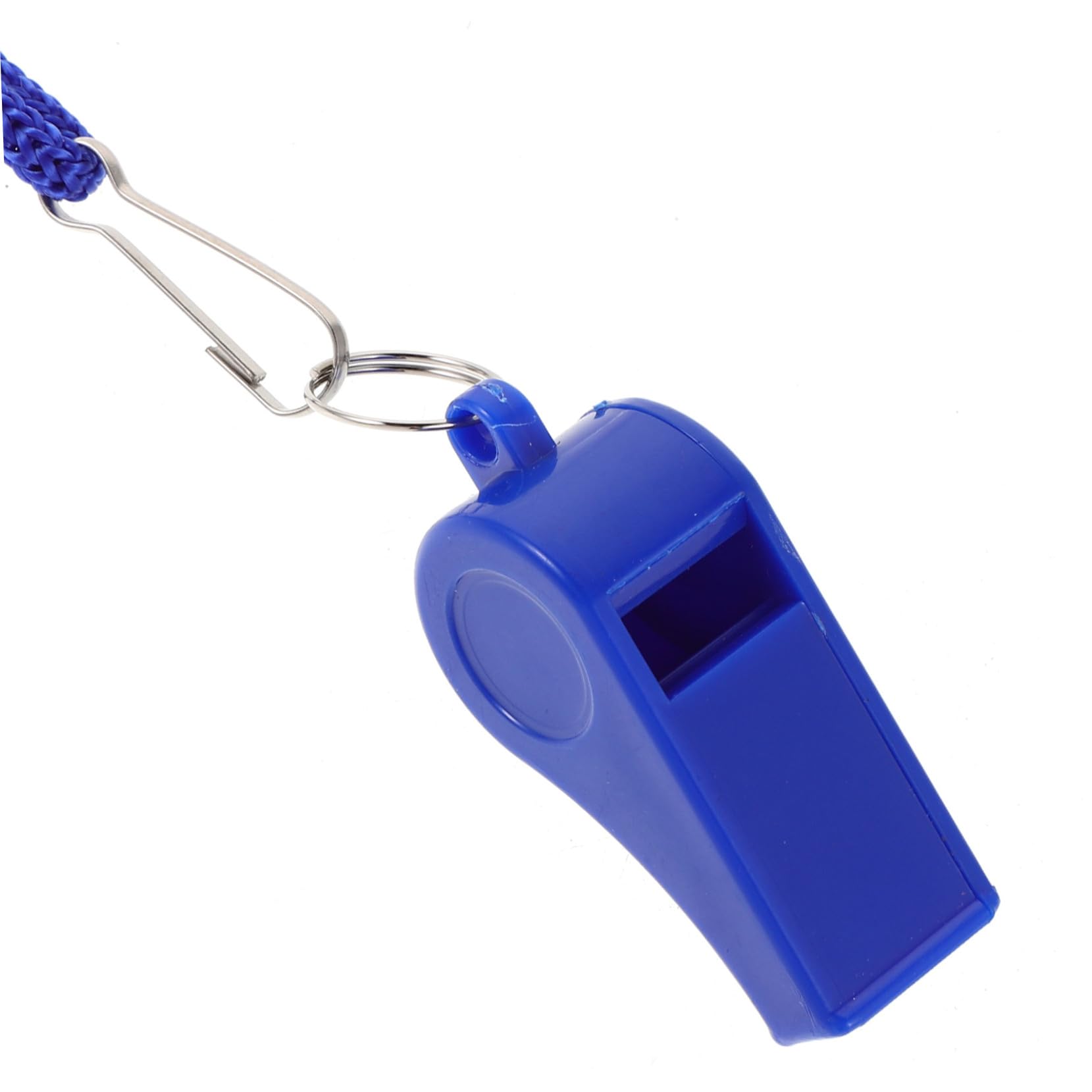 Anneome 36 Piezas Silbatos de Emergencia de Plástico Azules Sonido Fuerte Silbatos de para Seguridad Portátiles para Árbitros Entrenadores y Actividades Deportivas