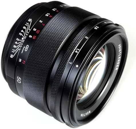 Voigtlander RF 50mm f/1.0 Nokton Aspherical GA Lens for Canon RF