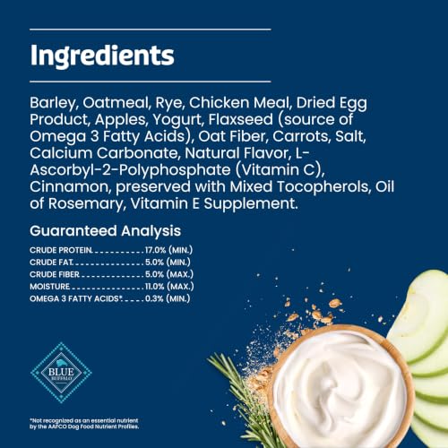 Image of Blue Buffalo Health Bars Apples & Yogurt Mini Dog Biscuits, 16 oz
