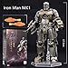 KaniHobby ZD Toys Marvel Studios 10th-Aniversary Series Iron Man MK1 Mark I 7 Inches Action Figure(Iron Man MK1)