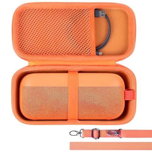 Image of Lebakort Hard Case Compatible with Bose New SoundLink Flex 2nd Gen /Bose SoundLink Flex Portable Speaker (Sunset Peach)