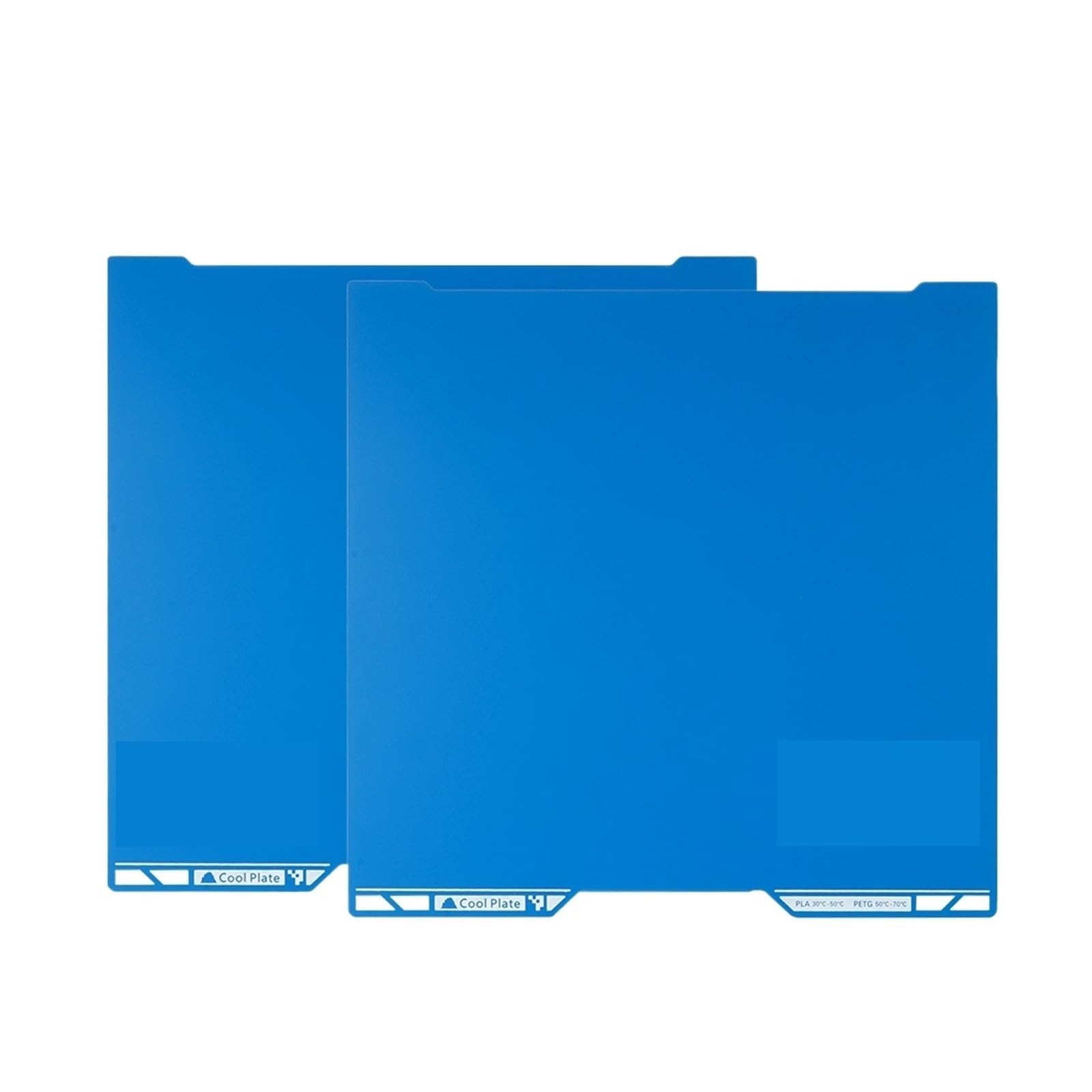 Kompatibel mit Bambu Lab H2D/H2S Cool Plate Bauplatte, doppelseitige Platte, Federstahlblech, 355 x 346 mm, Heizbett, 3D-Druckerteile(1PC)