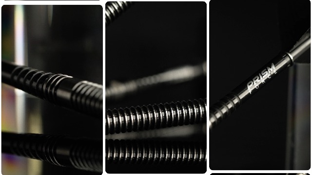 Fléchettes Winmau Blackout – Tungstène 90%, 26 G, Pointe Acier, Avec étui Et Ailettes