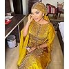 HD African Dress for Women Beading Rhinestone Gold... #4