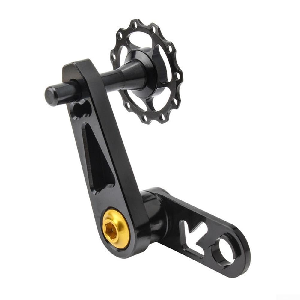 Ajustador de cadena para bicicletas de una sola velocidad y engranaje fijo | Tirador de eje de acero