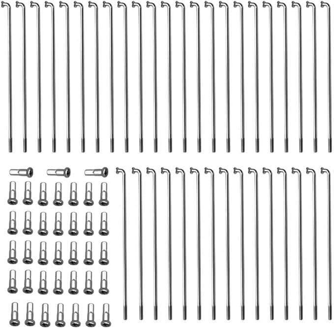 Ruikcoll 38 Stück Mountainbike Spoke Mit Speichen Nippel, Fahrrad...