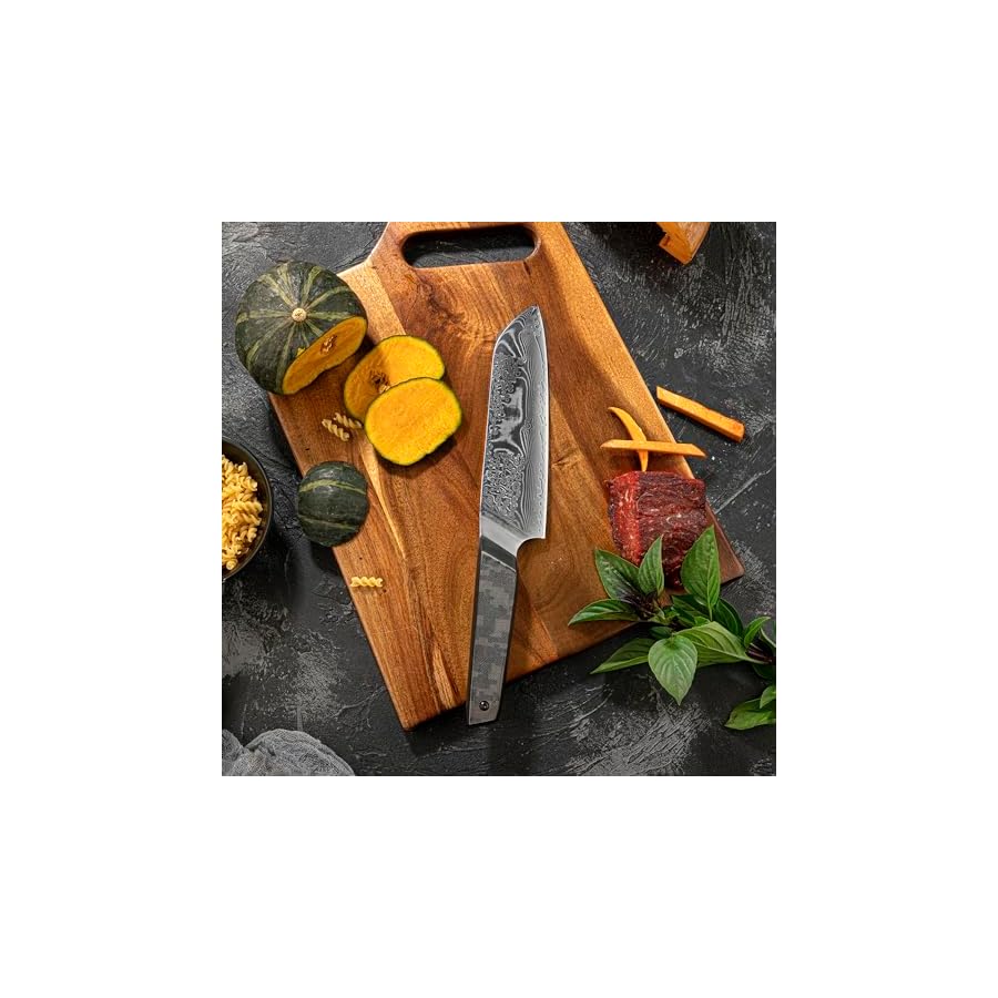 Seido-Knives-5-Piece-Meisai-Damascus-Steel-Knife-Set-Hand-Forged-Quality-with-Exquisite-Damascus-Pattern-Includes-Gyuto-Kiritsuke-Nakiri-Santoku-and-Utility-Chef-Knives Seido Knives 5-Piece Meisai Damascus Steel Knife Set - Hand-Forged Quality with Exquisite Damascus Pattern - Includes Gyuto, Kiritsuke, Nakiri, Santoku, and Utility Chef Knives