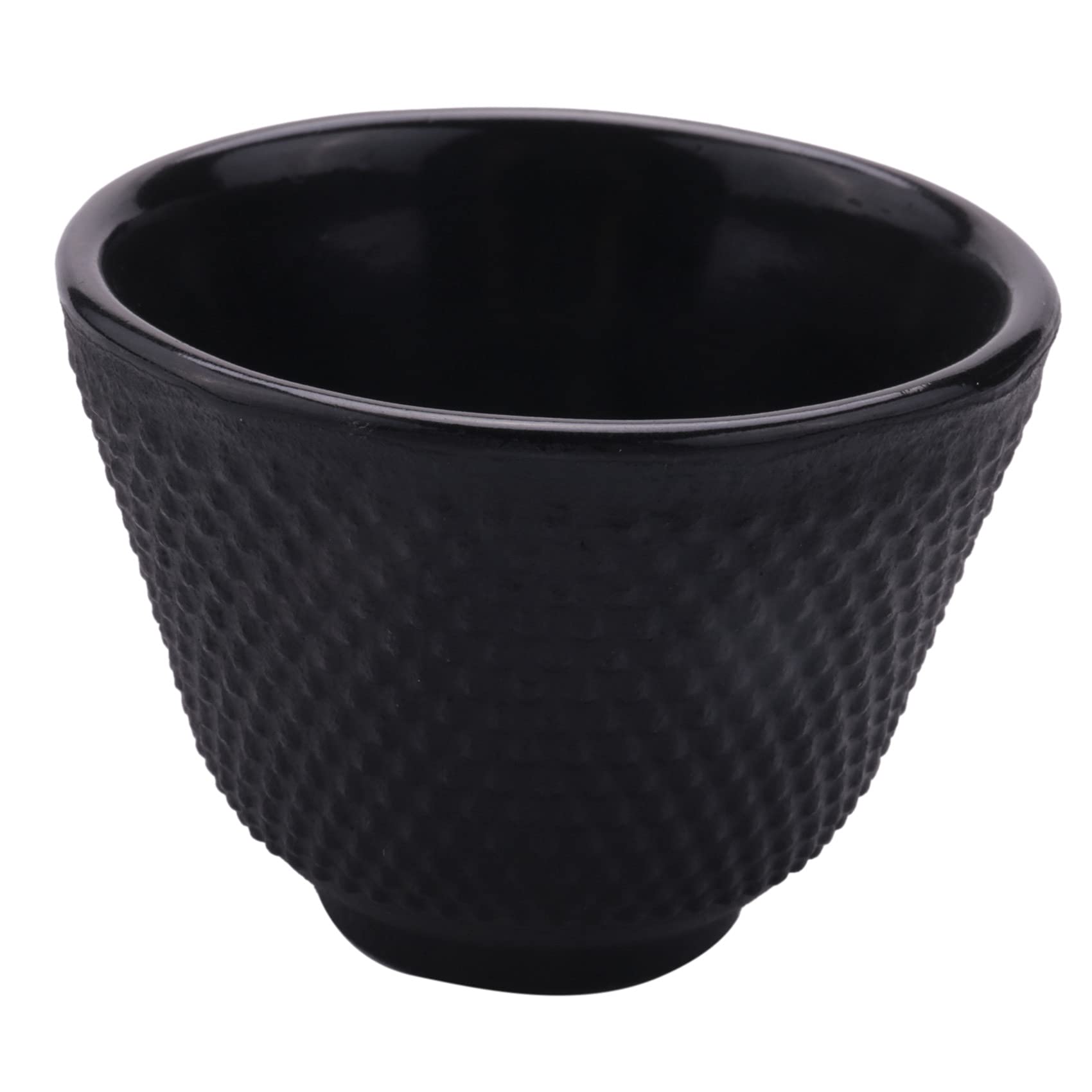 CTRLZS Cast Iron Tea Cups Drinkware Chinese Handmade Coffee Tools Health Care Polka Dot Iron Cup Iron Pot Retro Cup- Teacup