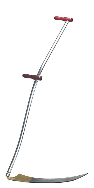 Kerbl Kerbl 50305 Klappsense Wettschliffsense 65 cm mit Sensenworb (150 cm Stiel) — Trimmer & Sensen